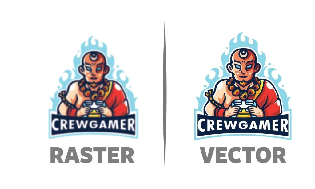CrewGamer esports logo vector design